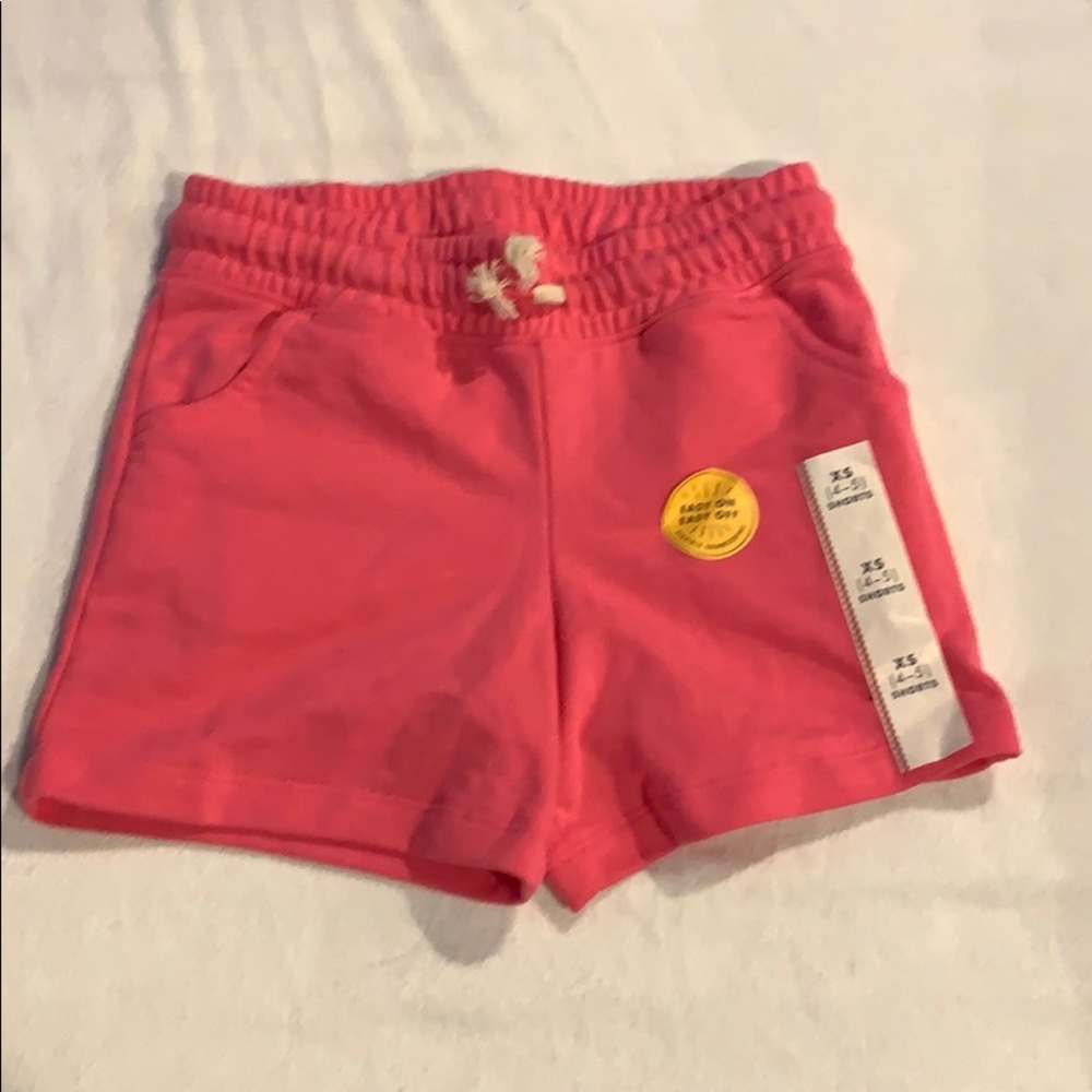 Cat and Jack Pink Kids Shorts Sz XS